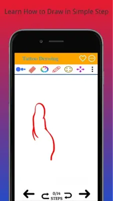 Flower Tattoo Drawing android App screenshot 6